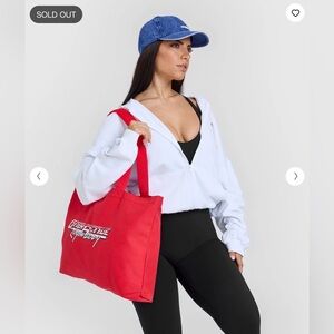 Oner Active Red Canvas Tote